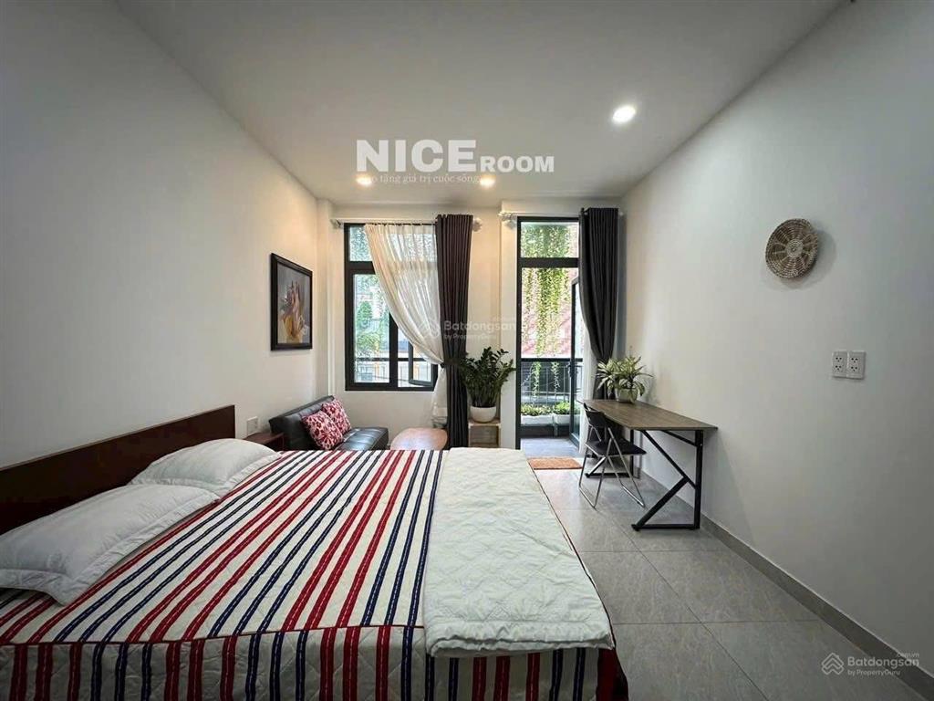 Căn hộ cây xanh ban công full nội thất, giặt sấy riêng ngay khu phố nhật phạm viết chánh