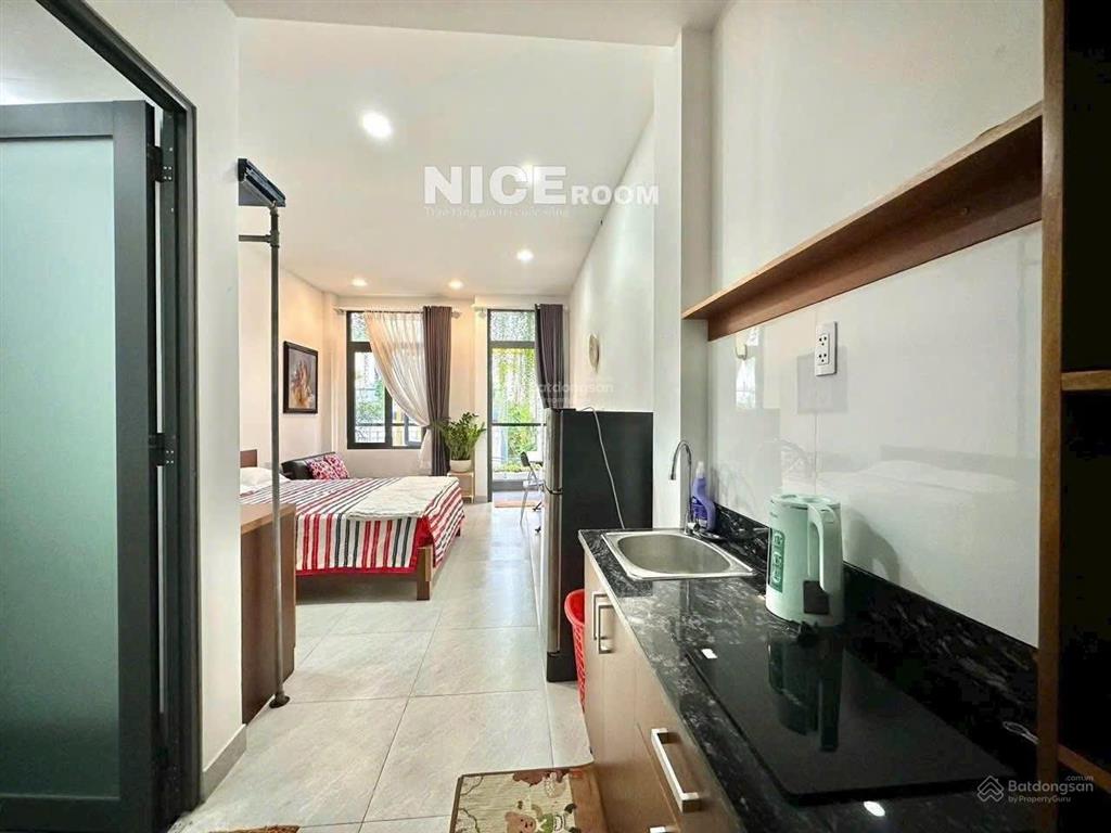 Căn hộ cây xanh ban công full nội thất, giặt sấy riêng ngay khu phố nhật phạm viết chánh