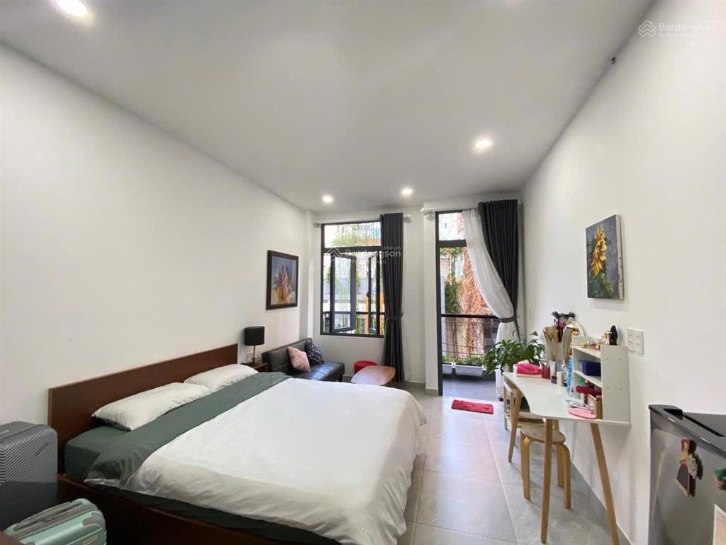 Căn hộ cây xanh ban công full nội thất, giặt sấy riêng ngay khu phố nhật phạm viết chánh