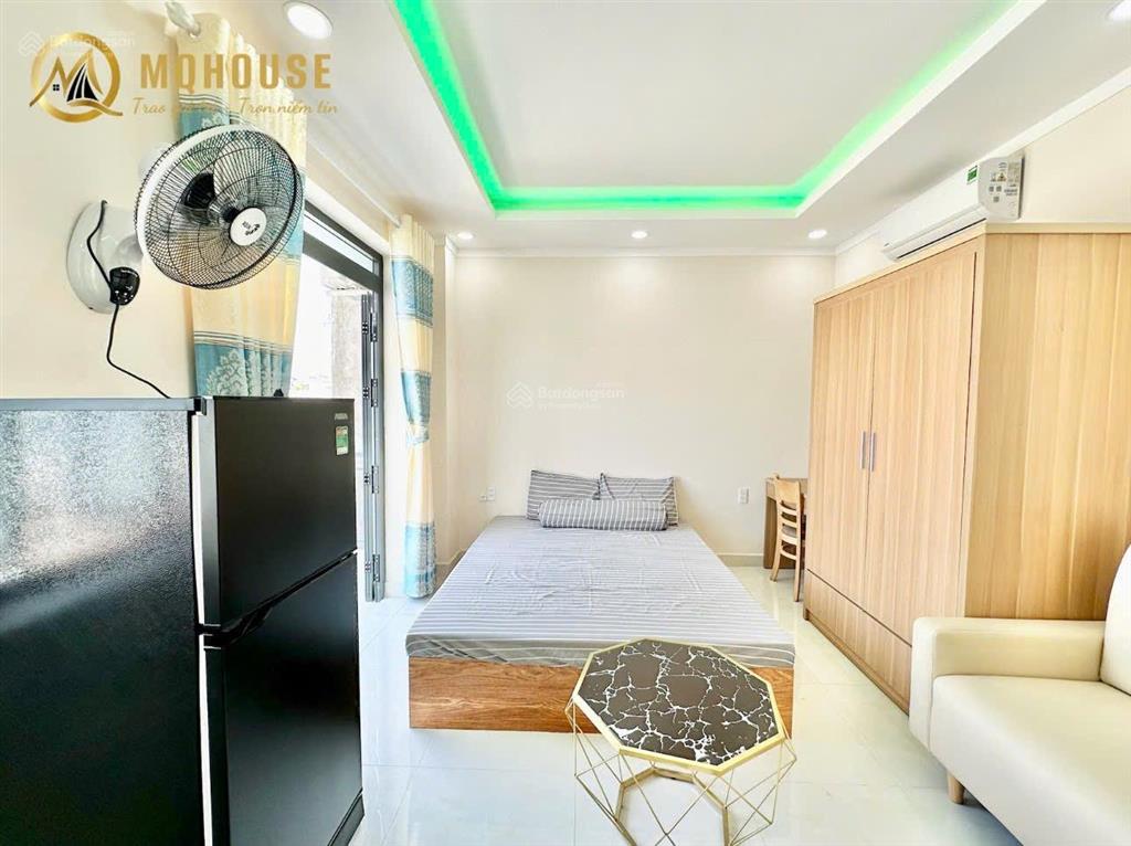 Căn hộ cao cấp hầm xe thang máy bảo vệ, nhà mới xây full nội thất mới tiện di chuyển quận 1, metro