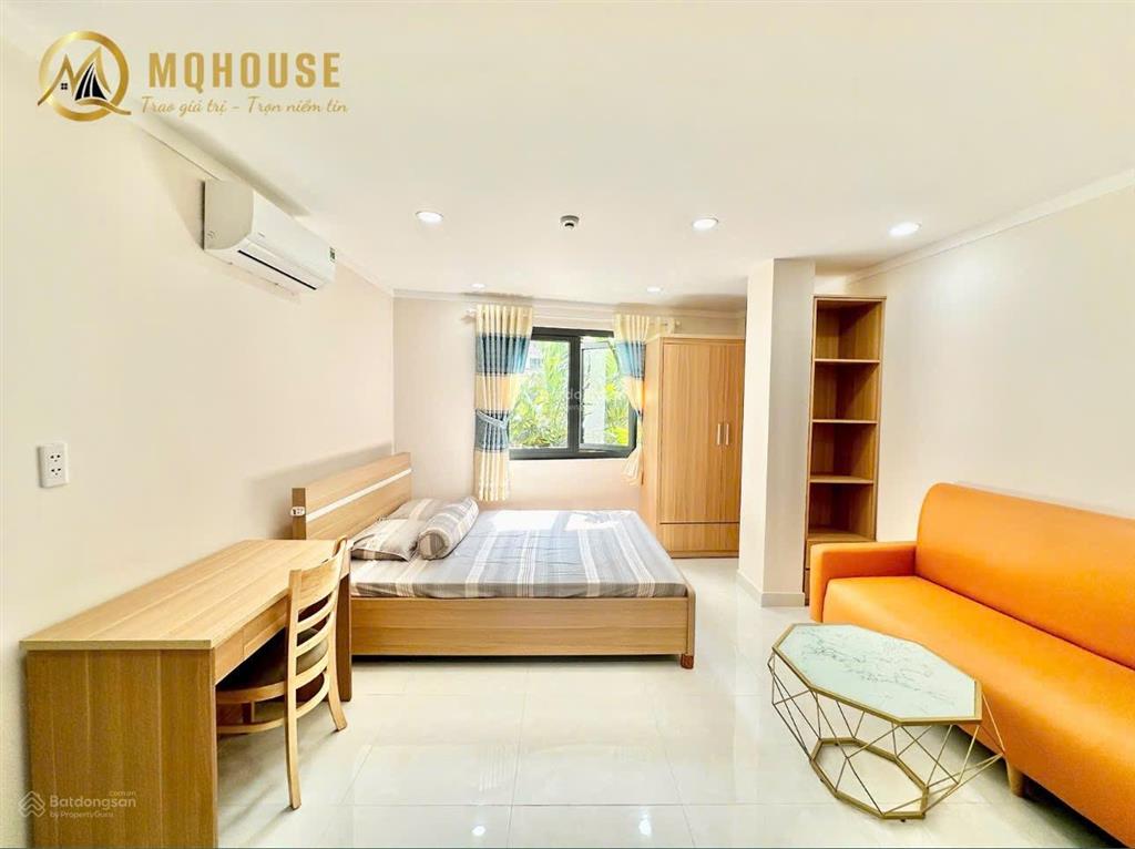 Căn hộ cao cấp hầm xe thang máy bảo vệ, nhà mới xây full nội thất mới tiện di chuyển quận 1, metro