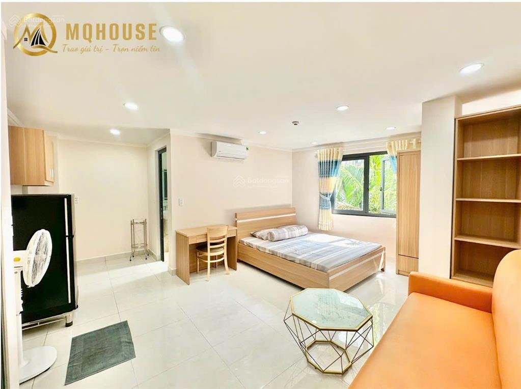 Căn hộ cao cấp hầm xe thang máy bảo vệ, nhà mới xây full nội thất mới tiện di chuyển quận 1, metro