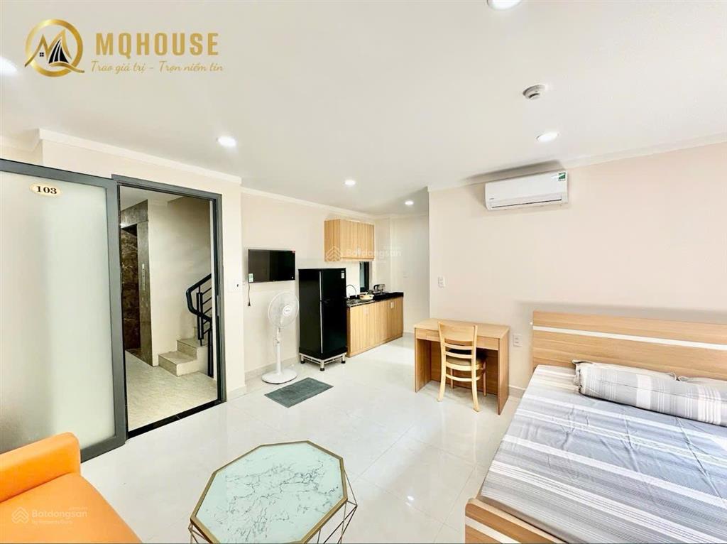 Căn hộ cao cấp hầm xe thang máy bảo vệ, nhà mới xây full nội thất mới tiện di chuyển quận 1, metro