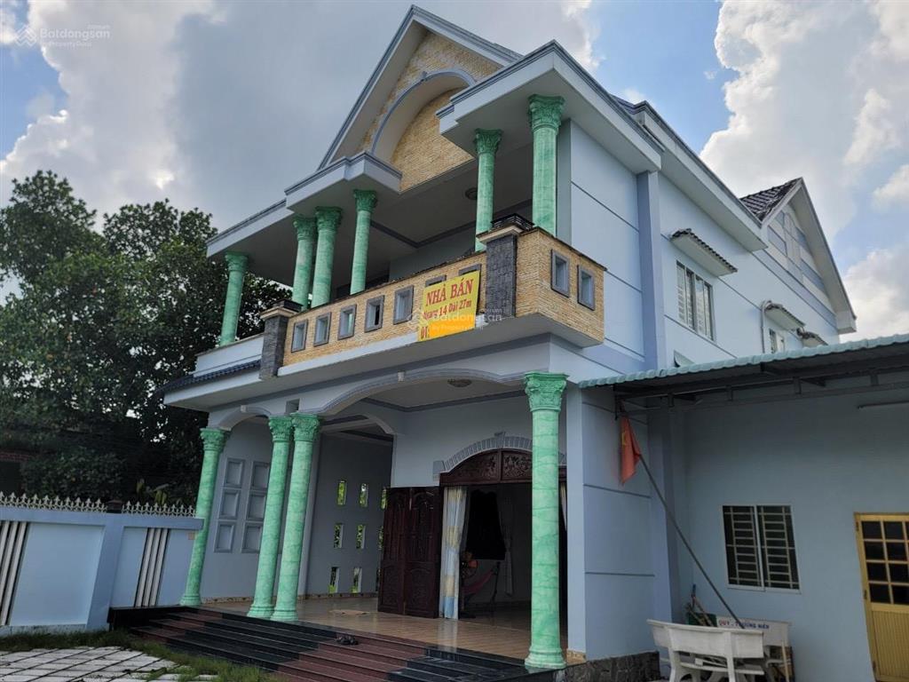Nhà mặt phố 385.5m2 (có 100m2 thổ cư) mặt tiền 15m đường ql50 gần chợ thạnh lạc đông, gò công tây