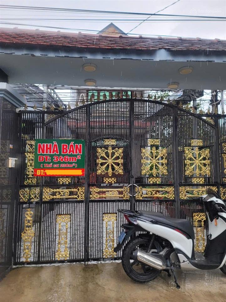 Bán nhà 346m2 (có 238m2 thổ cư) với 2 mặt tiền tại đường trần văn hiển