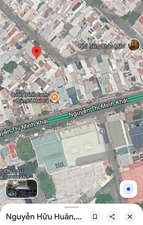 Bán lô đất 589m2 mặt tiền đường nguyễn hữu huân, trung tâm thành phố nha trang  full thổ cư