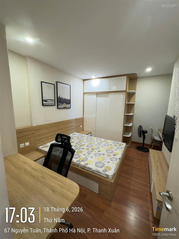 Nhà đẹp! cho thuê căn hộ gold season 47 nguyễn tuân. 71m2. 2 pn 2 wc full đồ giá 14,5tr/th