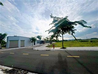 Ngộp ngân hàng lỗ 300triệu ra gấp lô góc 2 mặt tiền khu dân cư tam antl44blong điền. giá chỉ 1ty5