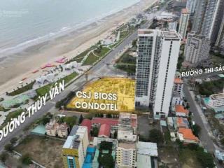 Nhận booking căn hộ cao cấp view biển csj, mặt tiền thuỳ vân, bãi sau