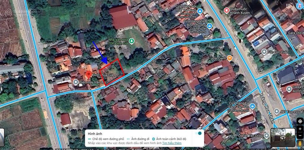 Cho thuê 600m2 đất cao thượng, tân yên, bắc giang  mặt tiền 24m, đường 8m thông, sát kđt