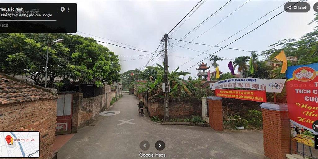Cho thuê 600m2 đất cao thượng, tân yên, bắc giang  mặt tiền 24m, đường 8m thông, sát kđt