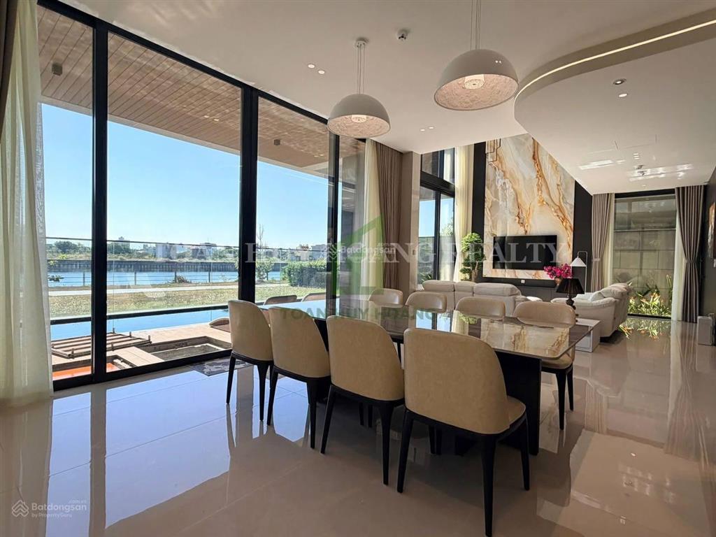 Biệt thự ven sông nghỉ dưỡng 5pn cho thuê one river đà nẵng  140 triệu/tháng