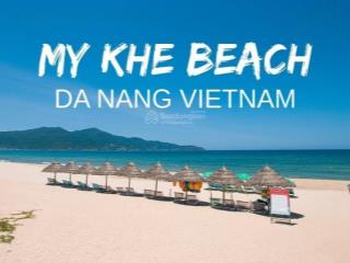 Chuyển nhượng 196m đất mặt tiền nguyễn văn thoại cách biển 300m dòng tiền sẵn 138 triệu/tháng