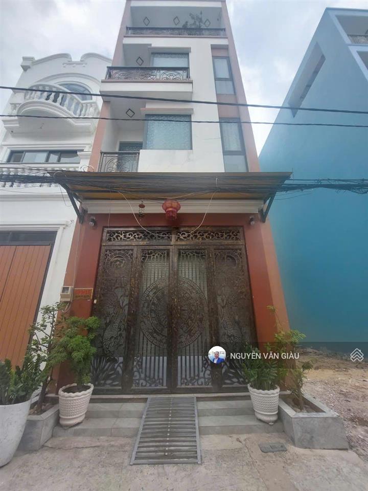 Căn nhà cạnh gò vấp, giá cả hợp tài chính khá nhiều người 68.1m2, 4 tầng chỉ 6,35 tỷ