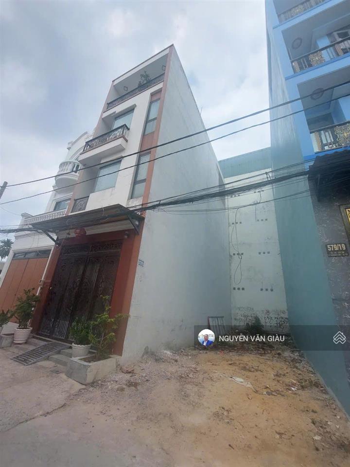 Căn nhà cạnh gò vấp, giá cả hợp tài chính khá nhiều người 68.1m2, 4 tầng chỉ 6,35 tỷ