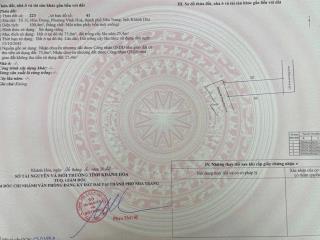 Bán lô đất hẻm nguyễn chích vĩnh hòa p. bắc nha trang 100,4m2 ngang 5m  3,65 tỷ