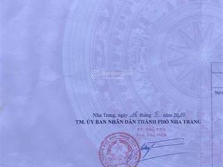 Bán đất mặt tiền đường mai thị dõng hòn nghê (vĩnh ngọc ) p tây nha trang nha trang 147m2 chỉ 1,6