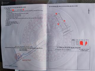 Lô đất mặt tiền đường bùi huy bích hòn xện, vĩnh hòa bắc nha trang 4,45 tỷ