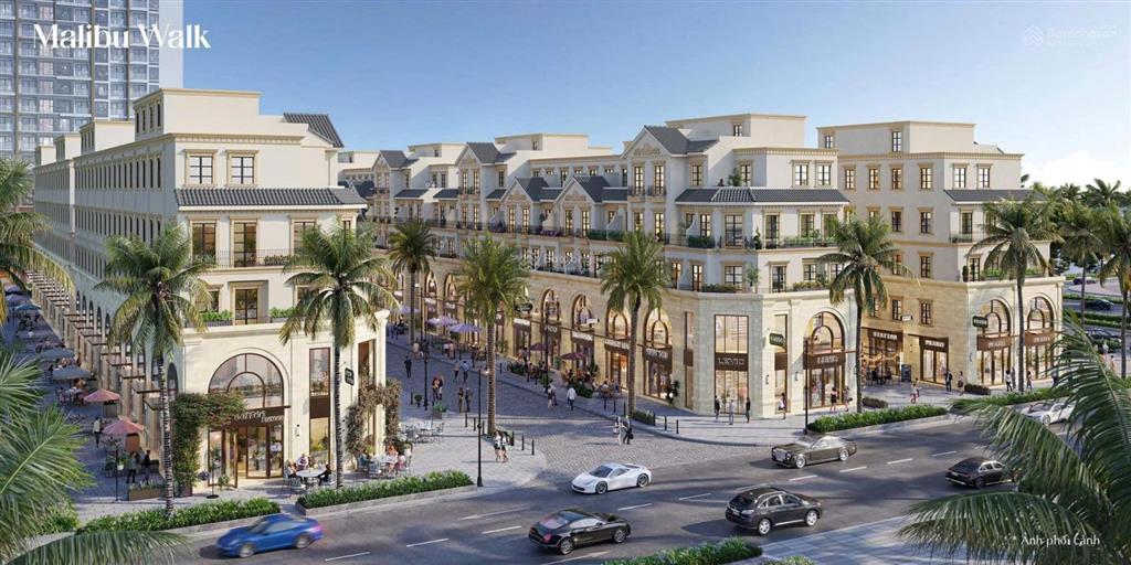 Chính thức mở bán malibuwalk dãy shophouse thương mại tốt trong khu vực ocean park. căn vip