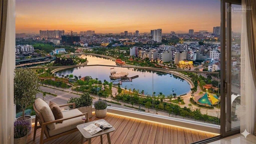 Sky villas  biệt thự trên không 4pn view sông hồng vip tầng đẹp