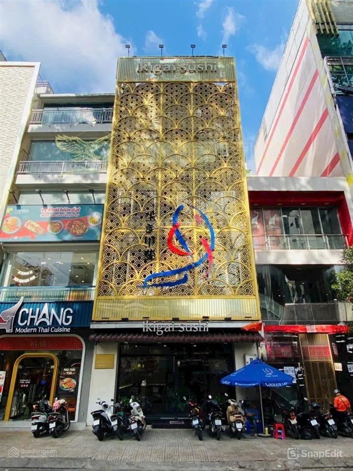 Bán siêu phẩm cực vip mặt tiền khu phố nhật bậc nhất q1  (5x20m)  5 tầng  hđt 380tr/th  80 tỷ