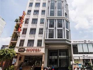 Bán tòa nhà góc 2mt cao thắng  quận 3 ( 4.2x24) hầm 7 tầng  hdt 200tr/th bán 58 tỷ