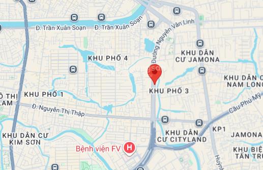 Bán tòa chdv nguyễn văn linh  quận 7 (8x36)m  hầm 7 tầng  hdt 380tr/th  bán 62 tỷ