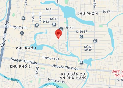 Hạ giá bán nhanh nhà mặt tiền tân quy, quận 7 (12x42) 4 tầng  hđ thuê 160tr/tháng  bán 79 tỷ