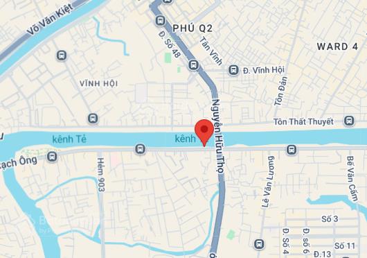 Bán khuôn đất siêu hiếm mt  quận 7 (11x50)m  xây dựng hầm 7 tầng  bán 71 tỷ