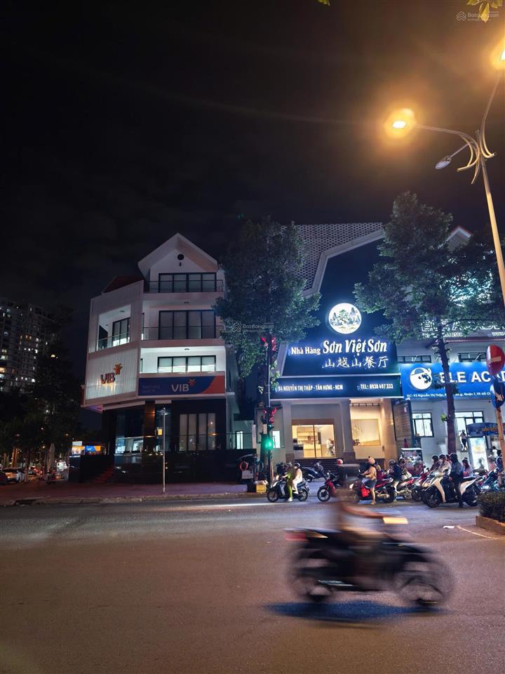 Bán nhà mặt tiền nguyễn thị thập, quận 7 (10x20), hầm 4 tầng, hđt 200tr/th, bán 112 tỷ