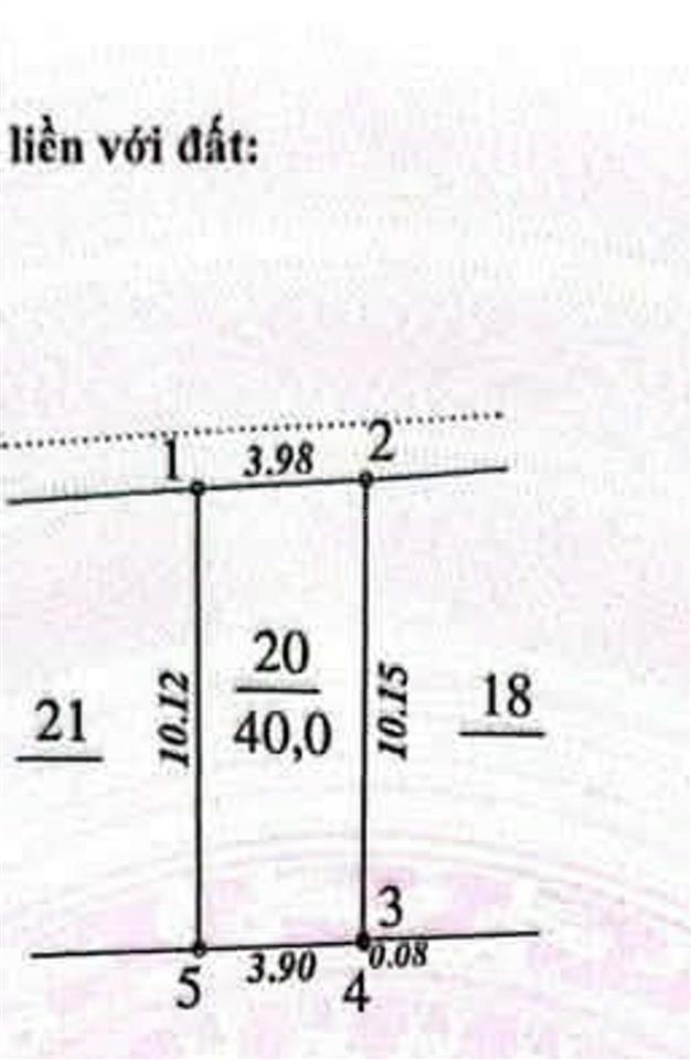 Nhà đất khu tập thể học viện tài chính ngõ thông ô tô 7 chỗ sổ đỏ vuông đẹp
