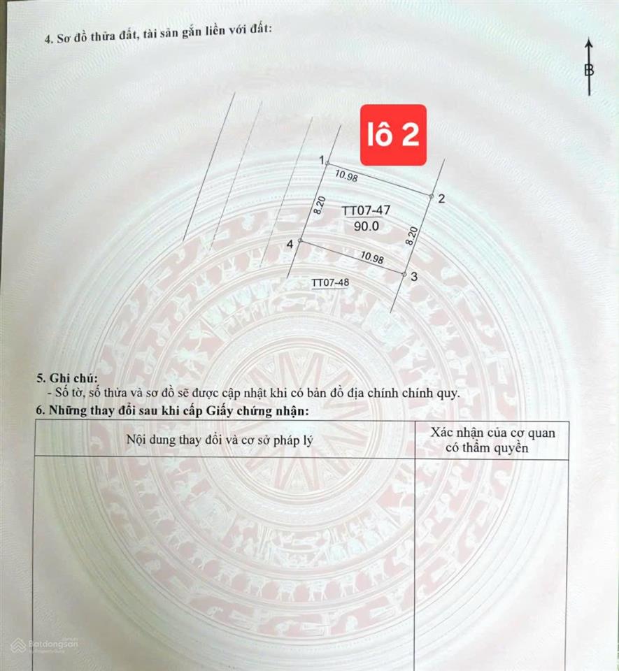 Chủ nhà giảm sốc 5 tỷ/lô đất đấu giá kiến hưng  hà đông 90m  mt8.2m  ô tô tránh vỉa hè