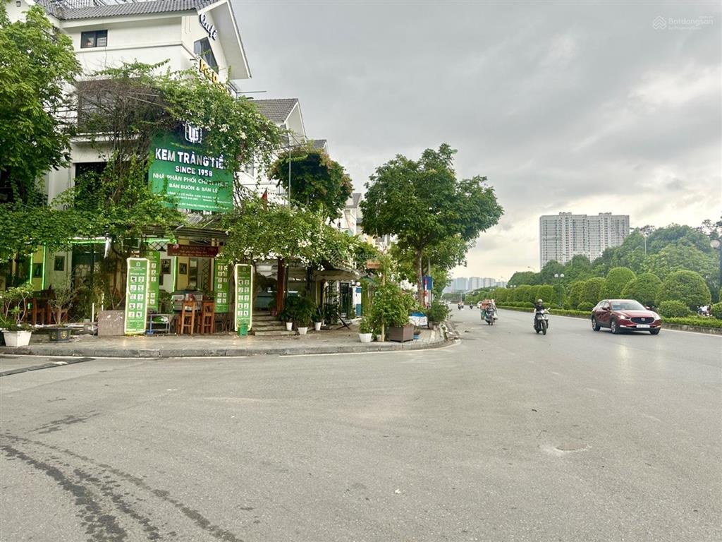 Biệt thự sân vườn lô góc kđt mới dương nội, hà đông 215m, 4 tầng, mt12m, fo cực hiếm, kinh doanh