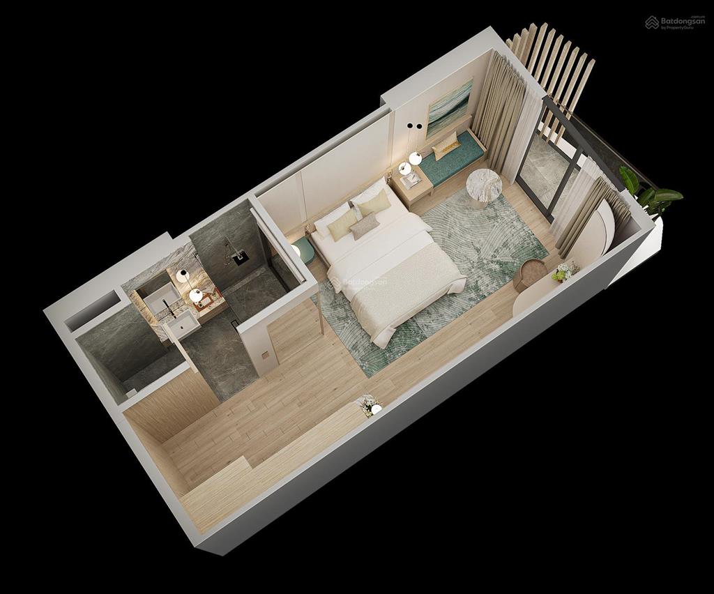 Hot. bán căn hộ 1pn view đẹp tại meypearl harmony phú quốc, 1,85 tỷ, 28m2