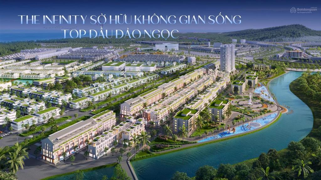 Căn góc the infinity mặt tiền trục đt 975  metro 62m, căn góc 2 mặt tiền đẹp của dự án