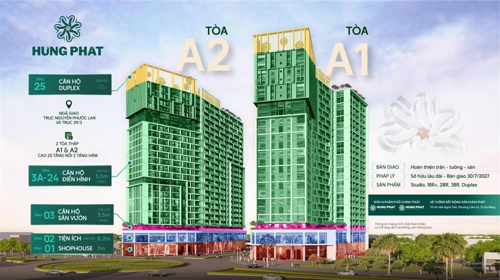 Vốn chỉ 600 triệu có ngay sun cora  căn 1pn + 1  tầng cao  giá chỉ 2,5 tỷ (47 triệu/m2)