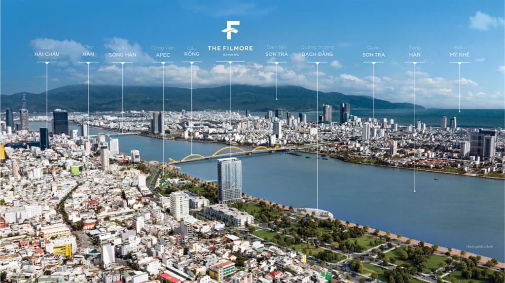 Penthouse the filmore  đắc địa riêng tại đà nẵng