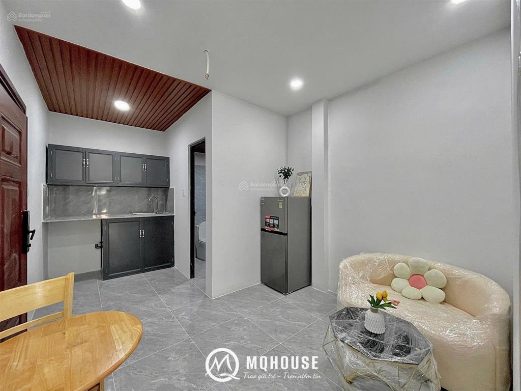 Căn hộ 1 phòng ngủ ban công  ngày khu k300  gần lotte cộng hoà  nhà mới 100% full nội thất