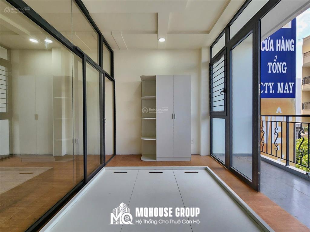 Căn hộ 1 phòng ngủ ban công 40m2  ngay aeon tân phú  nhà mới đầy đủ nội thất mới 100%