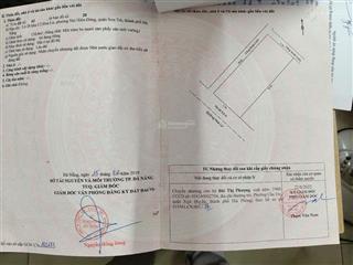 Bán đất mt hoa lư, kẹp cống. dt 138,6m2 ngang 7,7m dài 18m. hướng tây tứ trạch, sơn trà, đn
