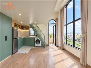 Căn hộ dịch vụ 40m2 mới xây chỉ tính điện và nước