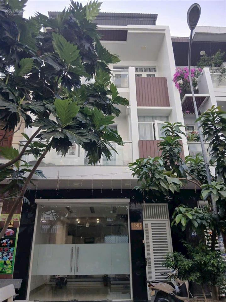 Nhà 3 tầng 1 tum kđt vĩnh điềm trung 102m2 mặt tiền 6m, đường lớn 13m sổ hồng sẵn chỉ 9,7 tỷ