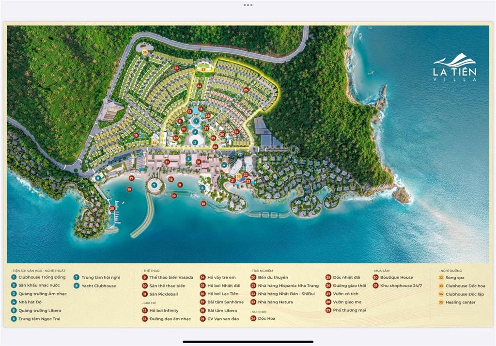 Biệt thự la tiên villa tại quần thể vega city, vài bước chân chạm biển chỉ 12 tỷ 990 triệu