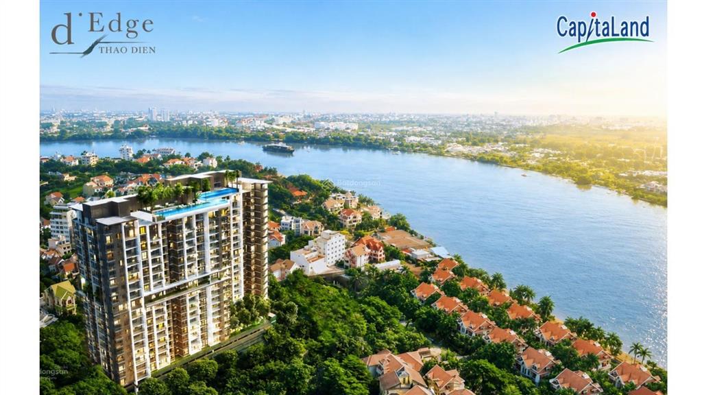Cho thuê 3pn d'edge thảo điền | 142m | view sông | 85 triệu/tháng allin