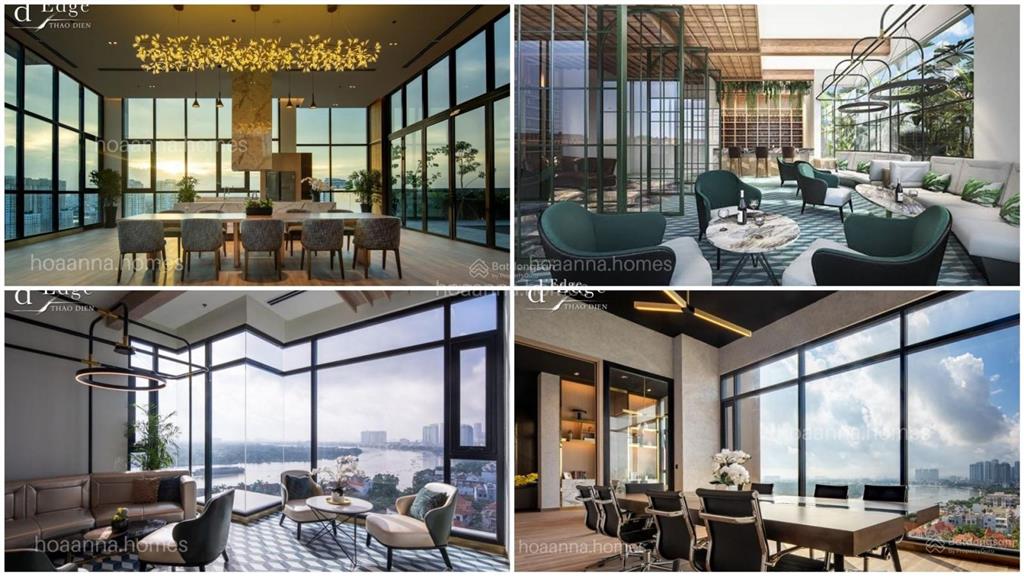 Cho thuê 3pn d'edge thảo điền | 142m | view sông | 85 triệu/tháng allin