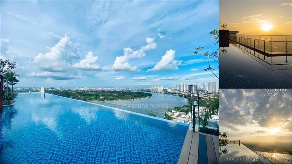 Cho thuê 3pn d'edge thảo điền | 142m | view sông | 85 triệu/tháng allin