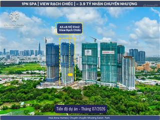 Chuyển nhượng eaton park 1pn (spa) | view rạch chiếc | 3,95 tỷ nhận chuyển nhượng