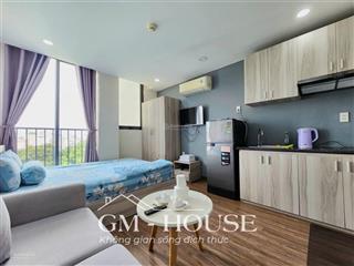 Căn hộ ban công full nội thất mới 100% tại bạch đằng gần hàng xanh  hutech  uef  hiu