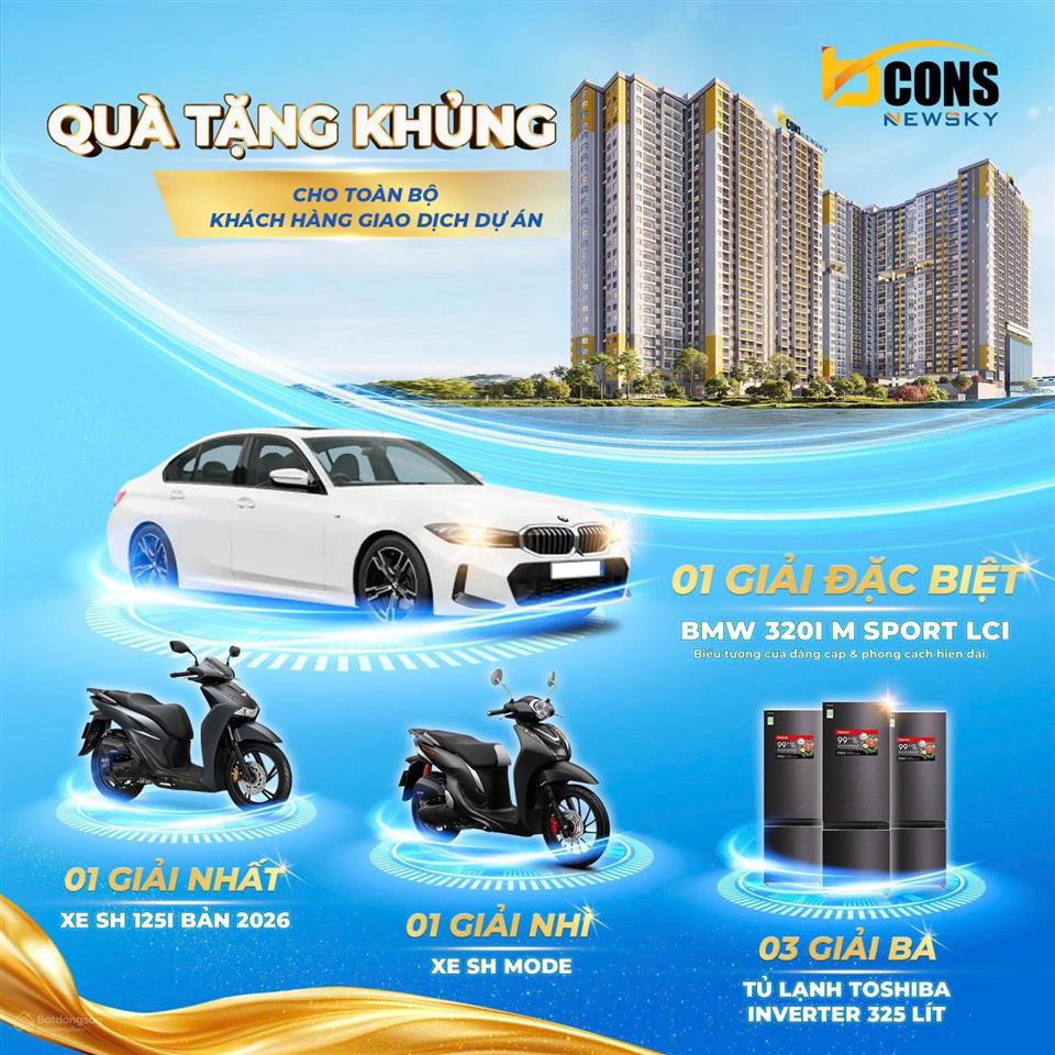 Hàng ngộp, cắt lỗ bán nhanh bcons newsky