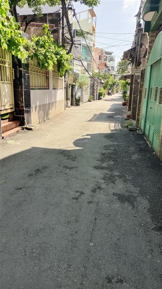 Nhà gò vấp, 4 tầng, 3pn, hẻm thông. chỉ 3tỷ nhỉnh xíu, gần chợ thạch đà